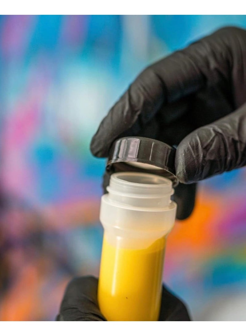 Molotow DRIPSTICK Empty Squeeze Bottle Marker, Reusable and Refillable with Any Paint Ink Color, 10mm Nib, Holds 70ml (830.203), Black - Image 3